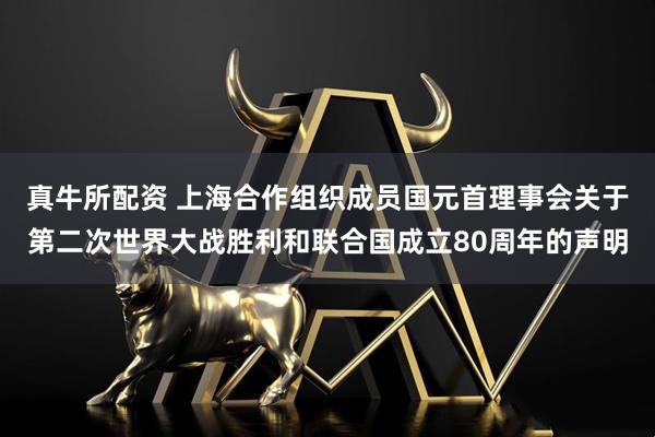 真牛所配资 上海合作组织成员国元首理事会关于第二次世界大战胜利和联合国成立80周年的声明